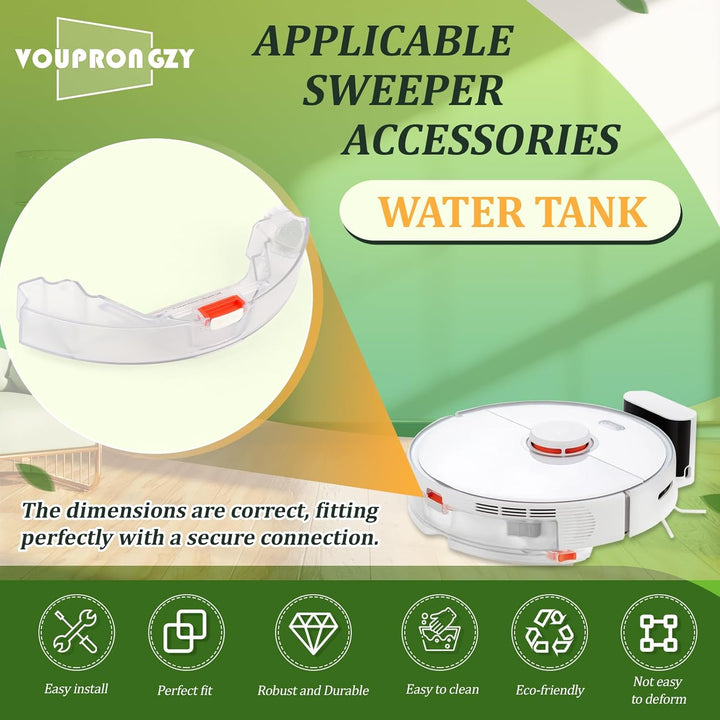 Wassertank für Roborock S5 MAX / S50 MAX / S55 MAX Ersatz Wassertank Staubsauger Staubbox