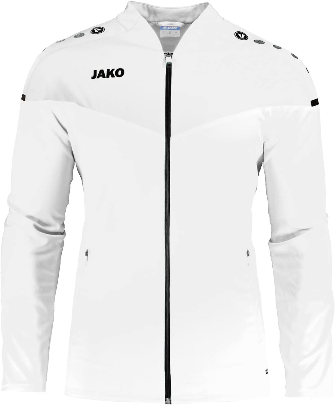 JAKO Damen Champ 2.0 Präsentationsjacke 44 Weiss, 44 Weiss