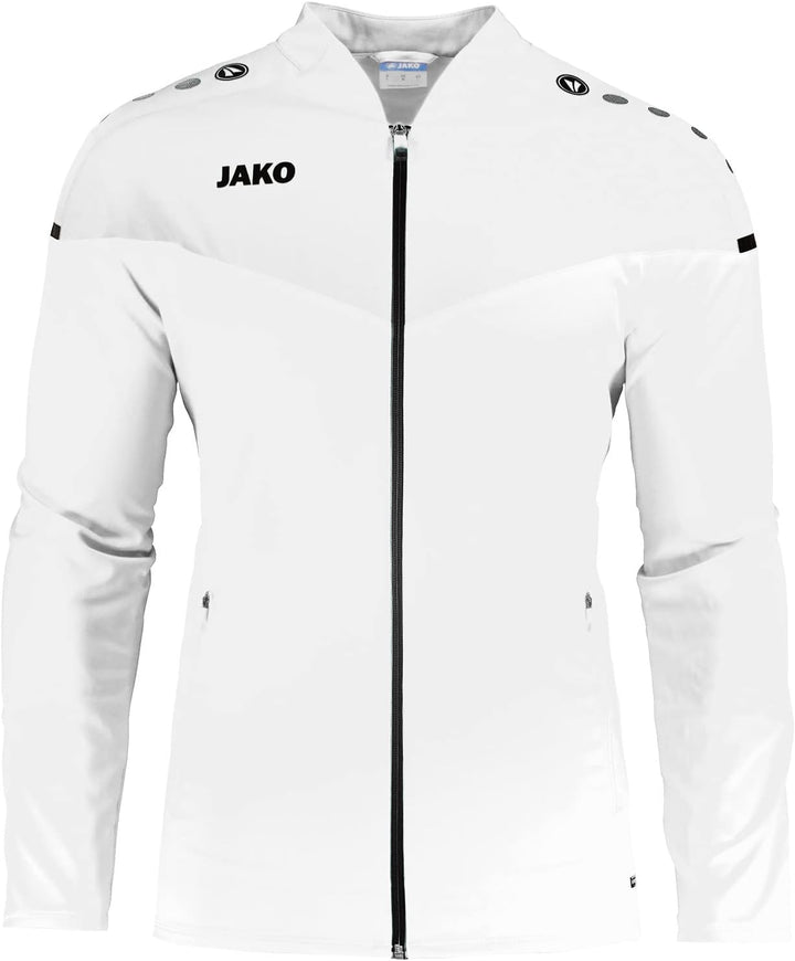 JAKO Damen Champ 2.0 Präsentationsjacke 44 Weiss, 44 Weiss