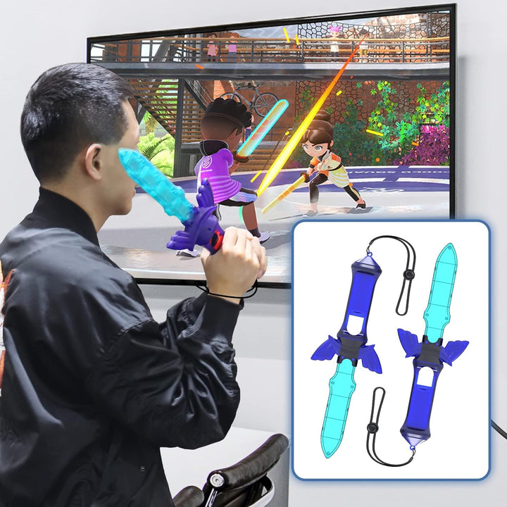 12 in 1 Switch Sport Zubehör Set Bundle – 2024 Familienparty-Paket Spiel Zubehör Set Satz für Ninten