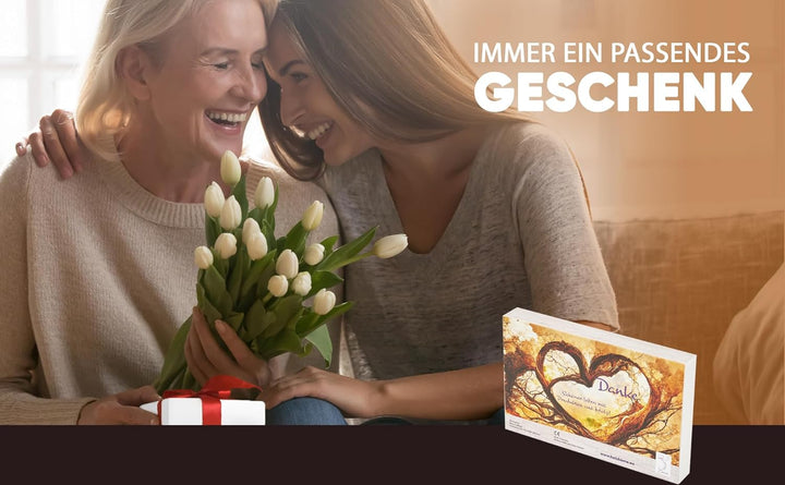 HEART & SOUL LENORMAND Kartenhalter Holz | Fotohalter, Bildhalter, Tarotkartenhalter [HANDGEMACHT] B