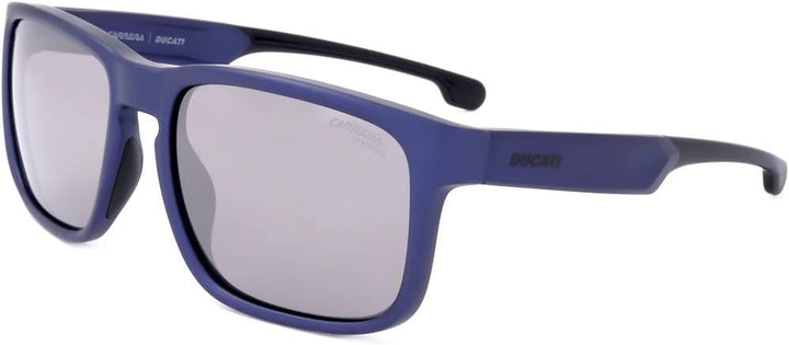 Carrera Unisex Sunglasses 57 Tzq/T4 Blue Metaliz, 57 Tzq/T4 Blue Metaliz