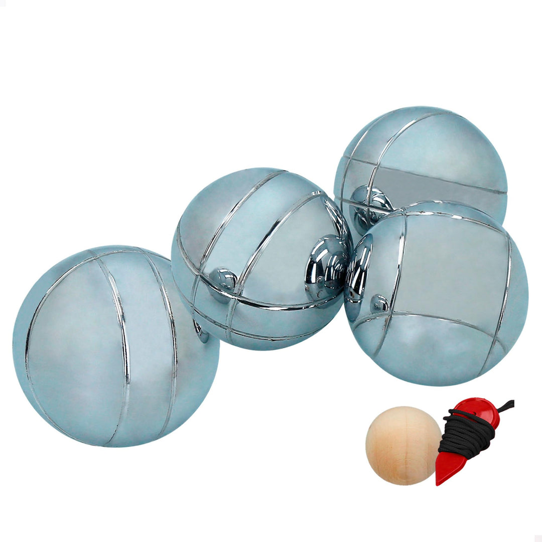 AKTIVE 54035 - Professionelles Petanque-Set mit 4 Sportbällen 4 Bälle, 4 Bälle