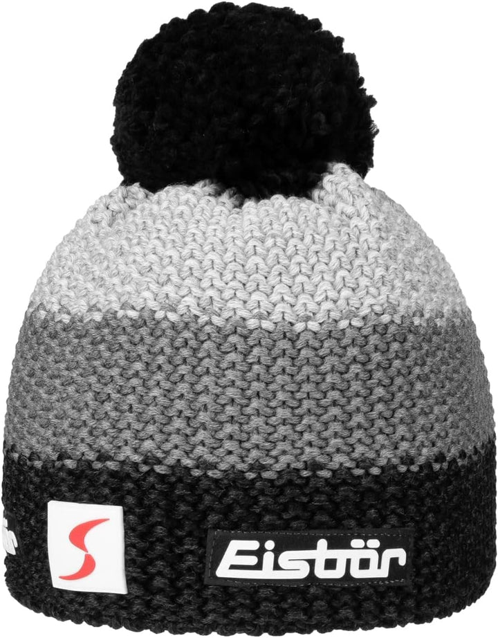 Eisbärli Star Pompon MÜ SP Kids schwarz-weissmele-blitzblau -