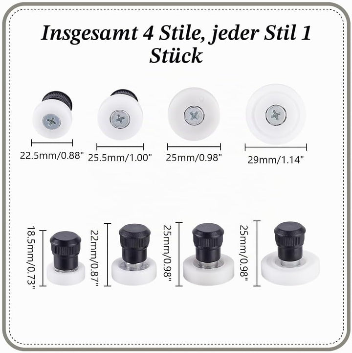 1 Set 4 Grössen Tondreh Und Trimm Spinner Werkzeug Praktisches Töpferscheiben Trimmer Werkzeug Ton F