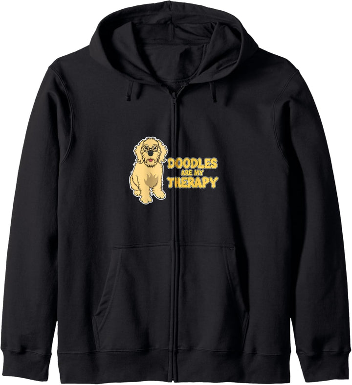 Goldendoodles sind meine Therapie-Doodle-Welpen Kapuzenjacke