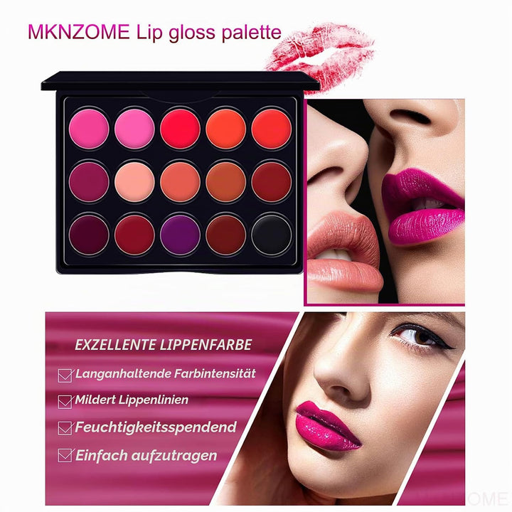 Professionelles Makeup Set, MKNZOME 30St Kosmetik Starter Kit mit Schminktasche Tragbare Reise Makeu