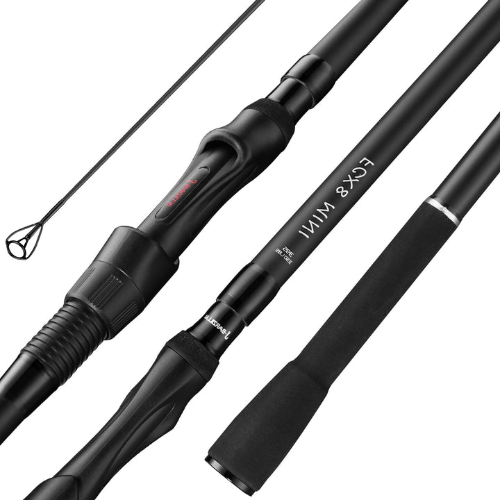FCX Mini-Karpfenangeln, 3,6 m, 3,9 m, 1,4–1,7 kg, Carbon, Ultraleicht, tragbar, für Reisen, Spinnrut