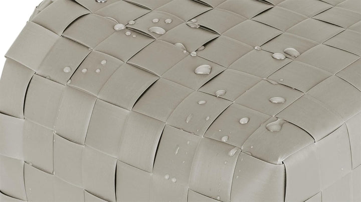 normani Einkaufstasche geflochten mit Henkeln - Tragetasche extra robust Farbe Sand Sand Einheitsgrö