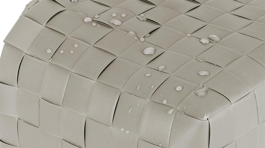 normani Einkaufskorb geflochten - wasserabweisend und robust Farbe Sand Sand Einheitsgrösse, Sand Ei