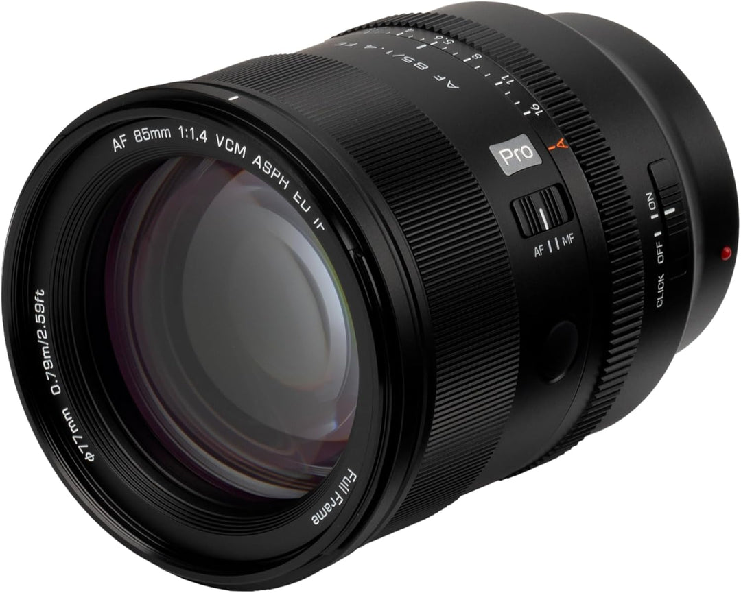 VILTROX 85mm f1.4 Pro FE, AF 85mm f/1.4 für Sony E-Mount Vollformat Autofokus Objektiv für Sony a7Ⅲ