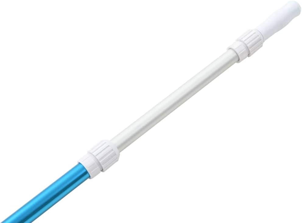 vidaXL Pool Reinigung Set 4-TLG. Kescher Poolsauger Bodensauger Poolreiniger