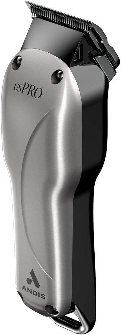 Andis 73135 LCL Akku-Haarschneider/Trimmer mit verstellbarer Klinge usPro Li – Silber