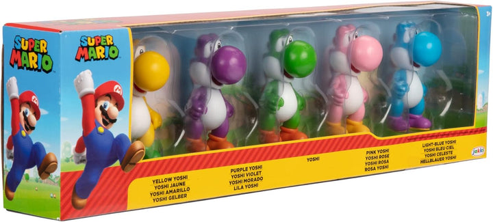 Nintendo Yoshi Figuren 5er Set, 6,5 cm