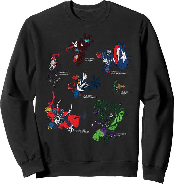Marvel Venomized Heroes Sweatshirt