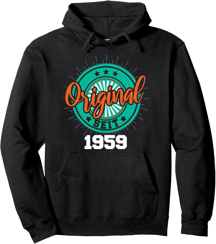 65. Geburtstag Mann Frau 65 Jahre 1959 Deko Lustig Geschenk Pullover Hoodie