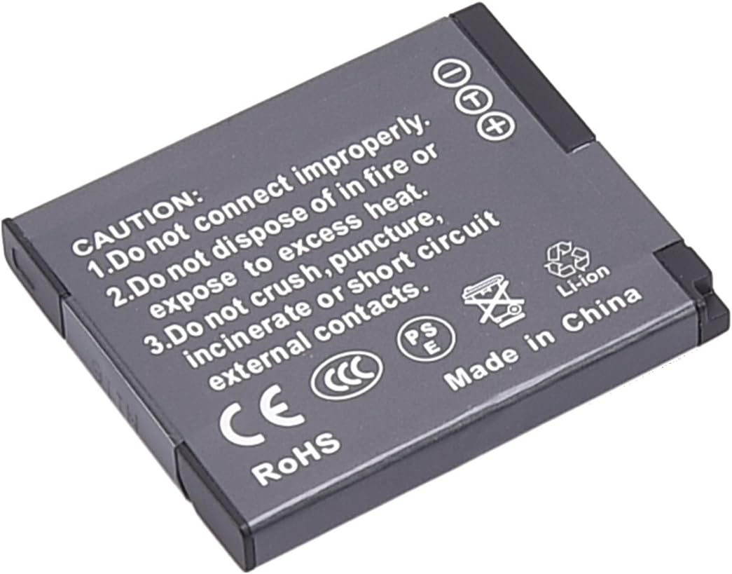 DSTE®（2 Pack） Ersatz Batterie und DC144E Reise Ladegerät Compatible für Panasonic DMW-BCL7 Lumix DMC