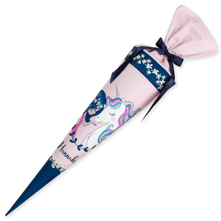 Schultüte aus Stoff Kuschel Velvet individualisierbar mit Wunschname personalisierbar 70 cm 85 cm -