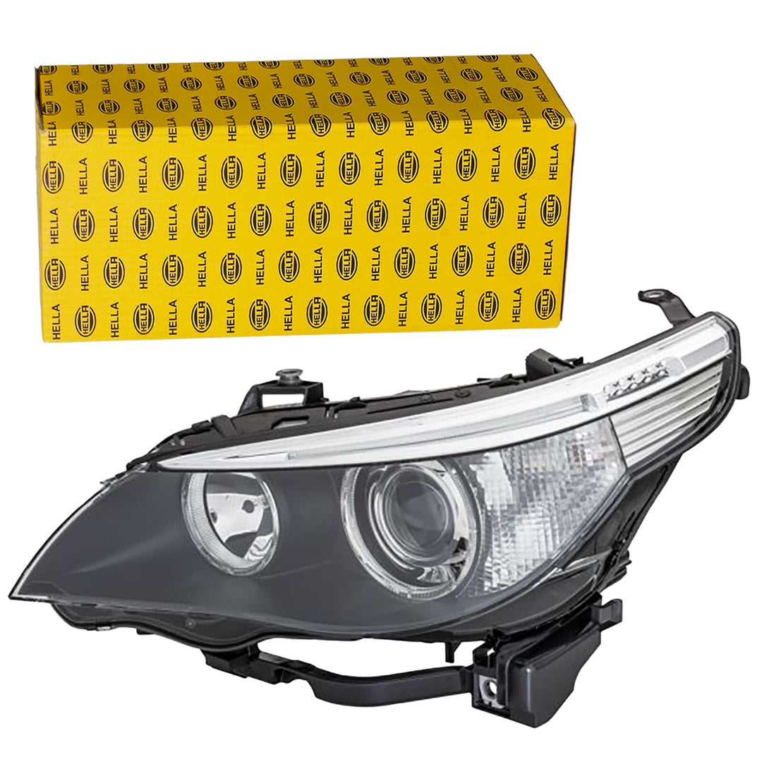 HELLA 1EL 163 079-001 Bi-Xenon/Halogen-Hauptscheinwerfer - links - für u.a. BMW 5 (E60) Links ohne K