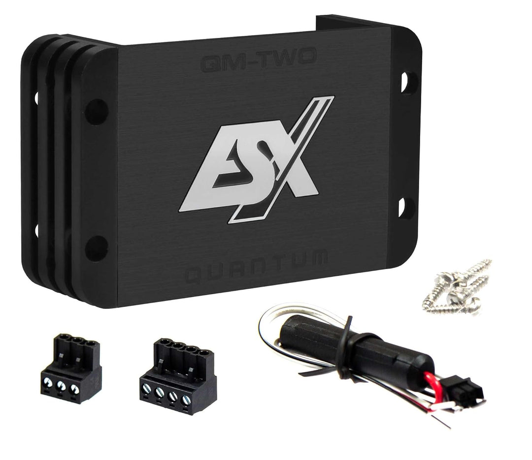 ESX QUANTUM QM-TWO v3 | 2-Kanal Class D Mini Digital Verstärker