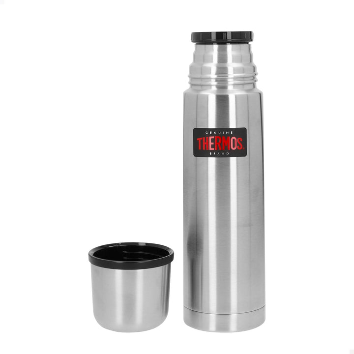 Thermos 4019.205.050 Isolierflasche Light and Compact, 0,5 L, Edelstahl mattiert Edelstahl 0,50 l, E
