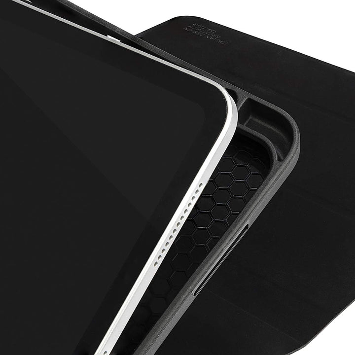 Tucano - Up Plus Schutzhülle Cover kompatibel mit iPad Air 10.9", Halterung für Apple Pencil Grau, G