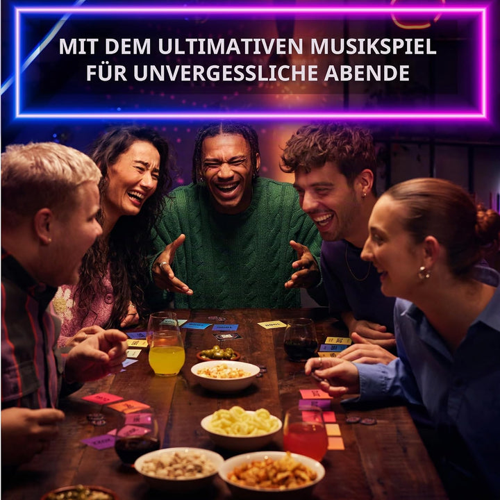Hitster Erweiterung Urban &amp; Hip-Hop – Gesellschaftsspiel und musikalische Stimmung – Spiel für Erwac