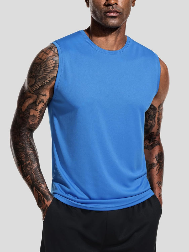 Teesmen 3pcs Tank Top für Männer Fitnessstudio ärmellos Laufen schnell trocken atmungsaktiv Männer W