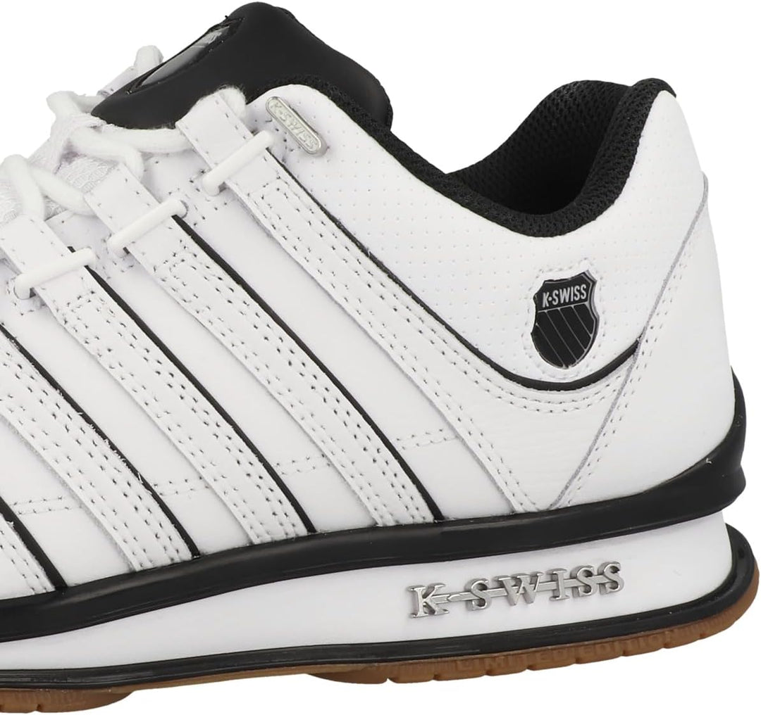 K-Swiss Herren Rinzler Sneaker 41.5 EU White Corporate, 41.5 EU White Corporate