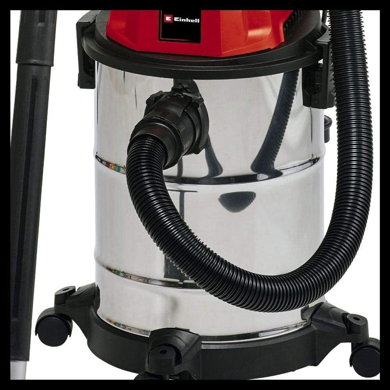 Einhell Nass-Trockensauger TC-VC 1820 S (1250 W, 20 L, Blasanschluss, Zubehörhalterung, inkl. Kombid