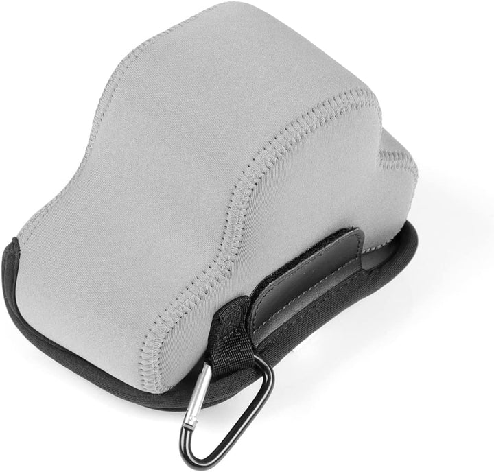 MegaGear Ultraleichte Neopren-Kameratasche kompatibel mit Nikon Z fc (16-50mm) (Gray), MG2012, Gray