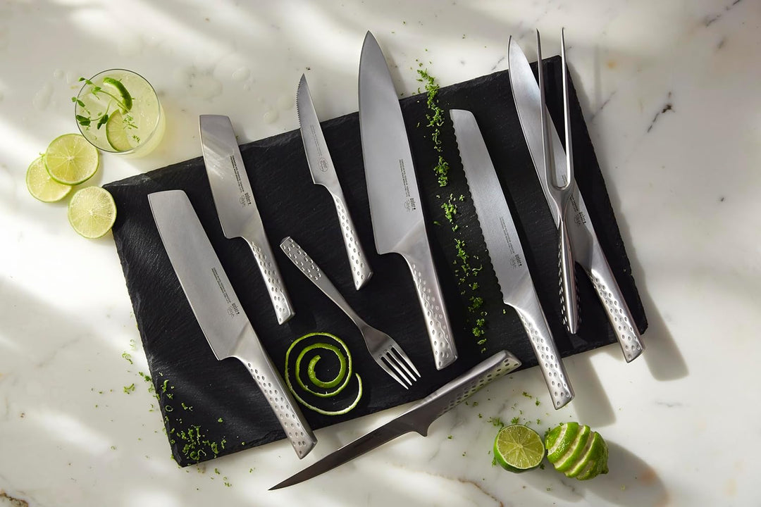 Weber Deluxe Schäl und Kräutermesser (Klinge 8,5cm), aus hochwertigem Deutschen Edelstahl, Monoblock