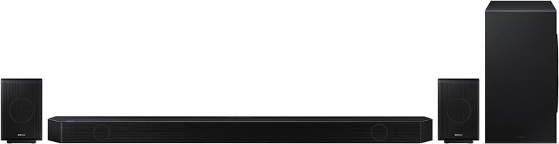 Samsung HW-Q995B 11.1.4-Kanal Q-Soundbar (Deutsches Modell), Rücklautsprecher inklusive, kabelloses