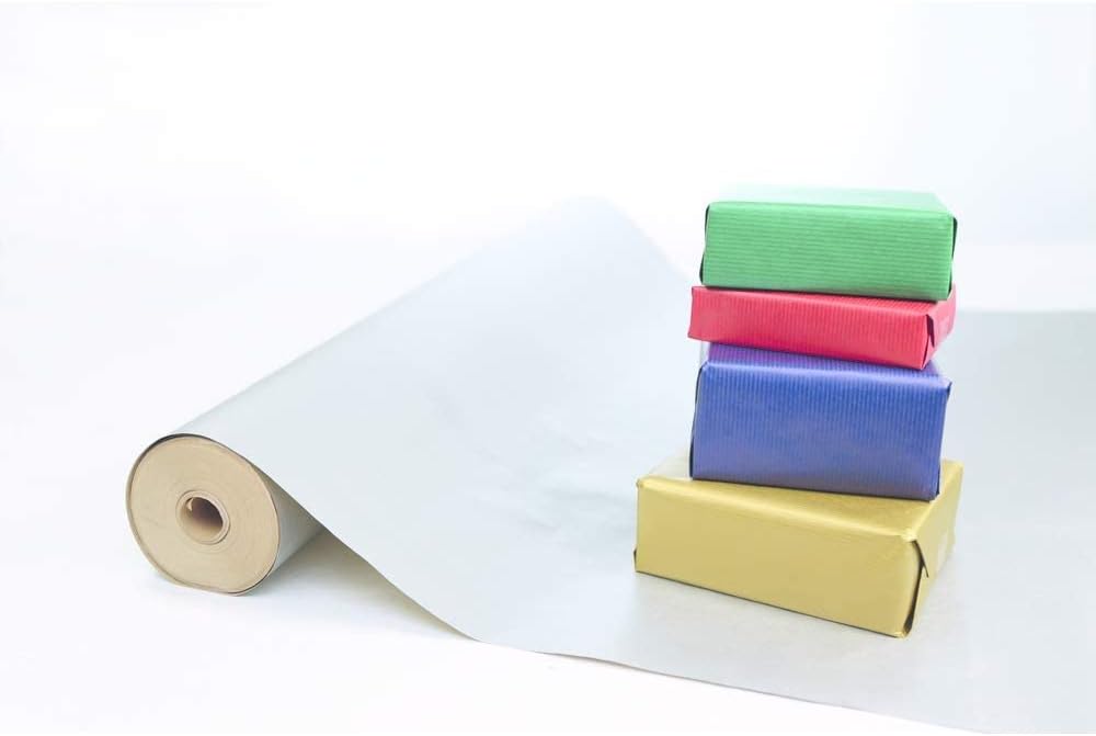 Clairefontaine 507506C Rolle Geschenkpapier (50 x 0,7 m, spezielle Breite, Kraftpapier, strapazierfä