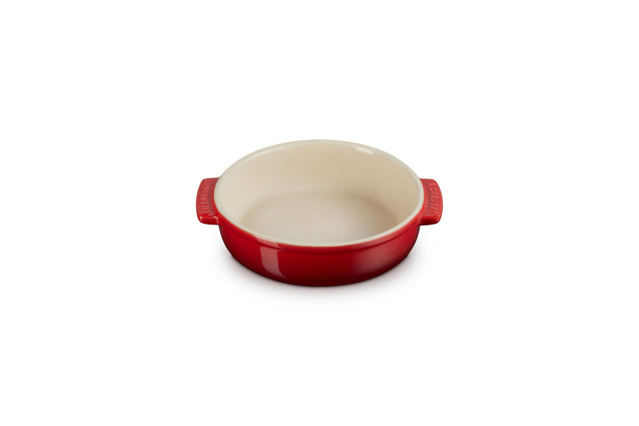 Le Creuset Tapasschale aus Steinzeug, 500 ml/ 14 cm, Kirschrot, 72102140600001, Kirschrot