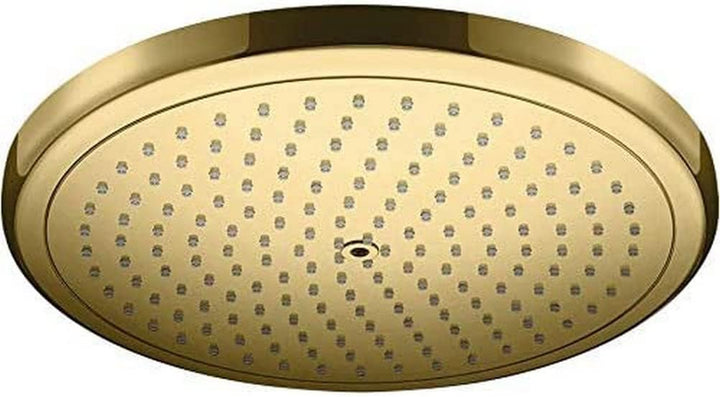 hansgrohe Duschkopf Croma 280, Kopfbrause/Regendusche rund, 1 Strahlart, Polished Gold Optik Polishe