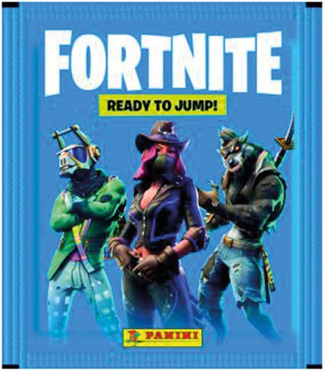 Sammelsticker Fortnite, offizielle Kollektion, 50 Booster im Display, 5 Sticker je