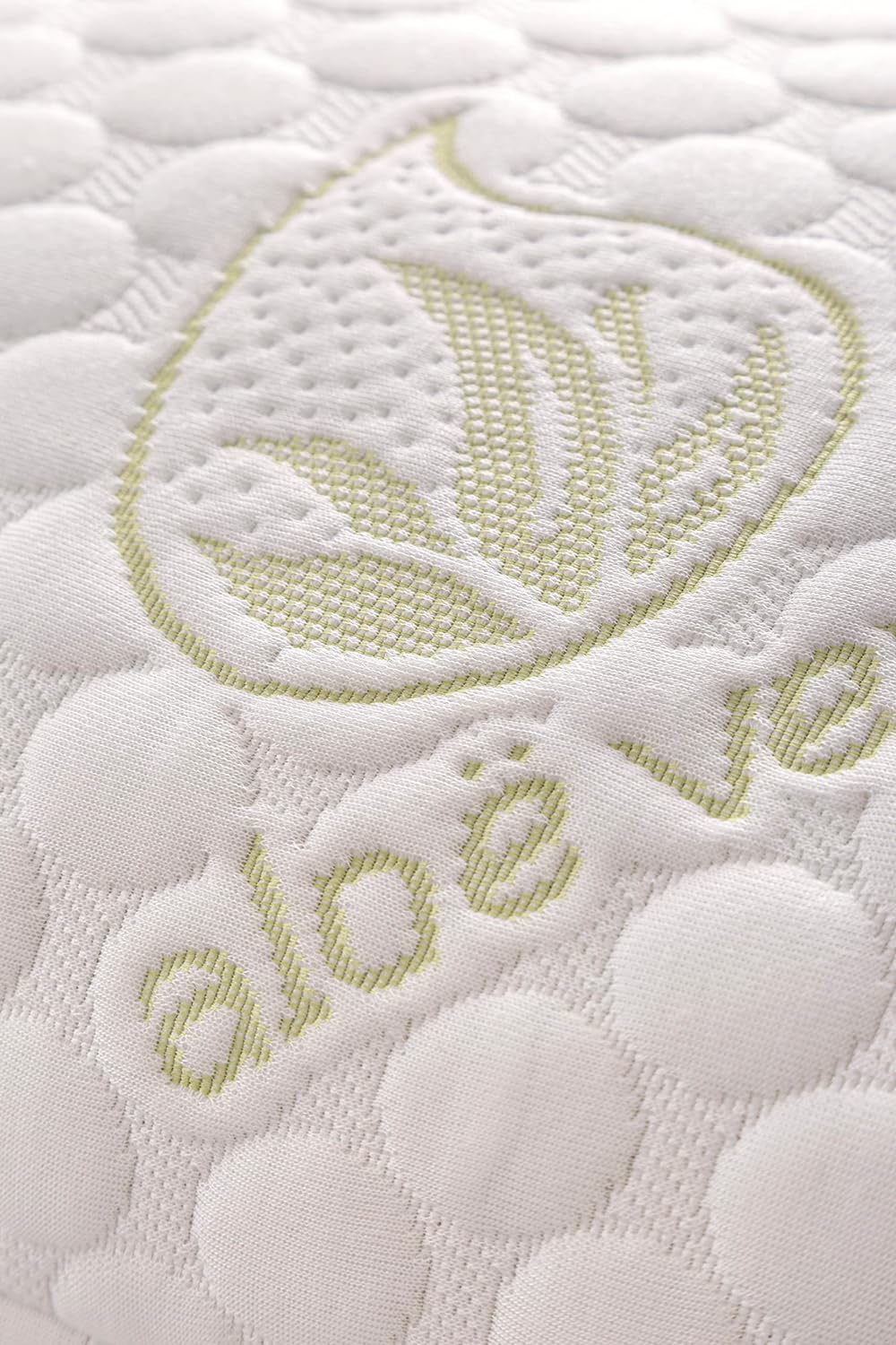 Todocama Viskoelastisches Kopfkissen mit Flocken 90 cm weiss, 90 cm Weiss
