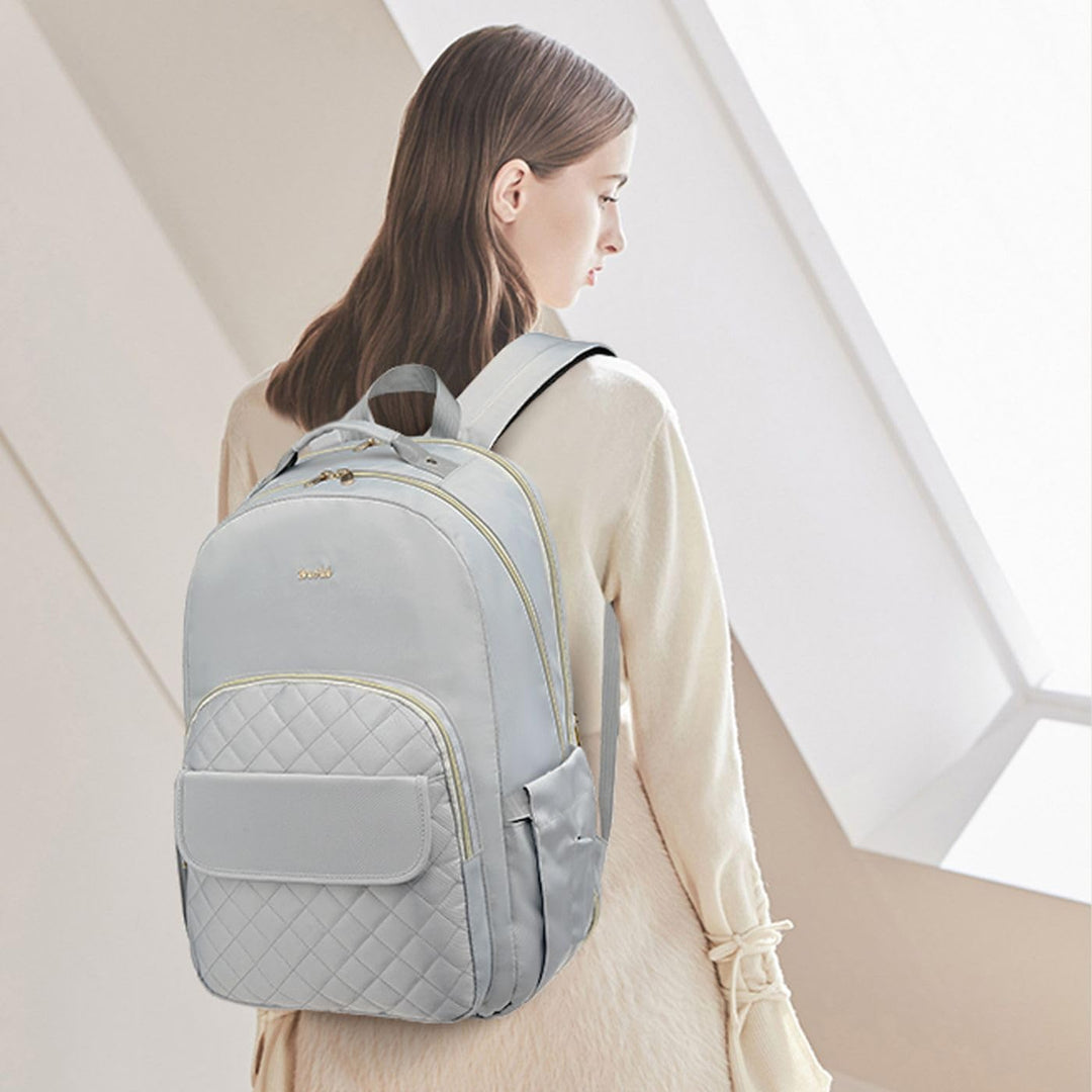 Rucksack Damen 17.3 Zoll Rucksack Schule Mädchen Teenager,Schultasche Frauen mit Laptopfach &amp; USB,Ta