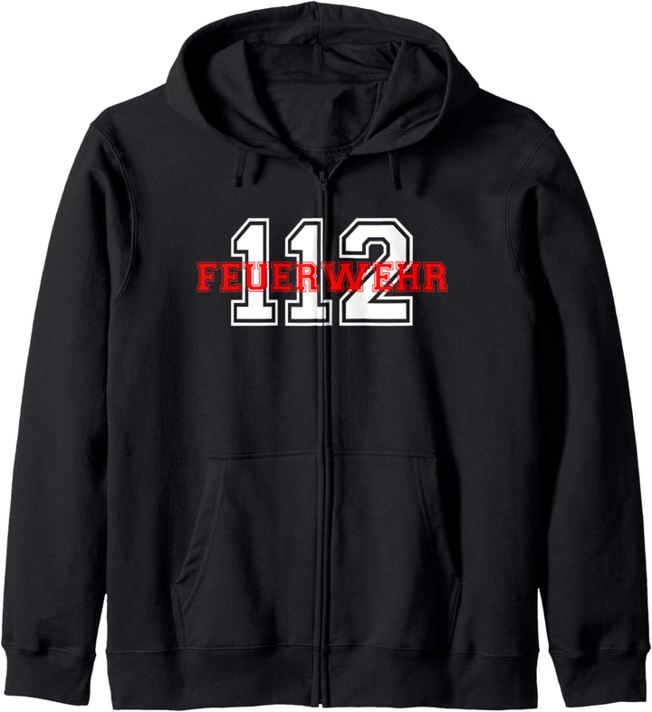 Rettungsdienst Feuerwehr Mann Geschenk Kapuzenjacke