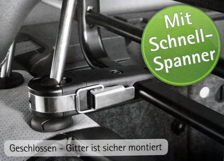 Kleinmetall 10001413 Roadmaster Deluxe universalgitter mit Schnell-Spanner System