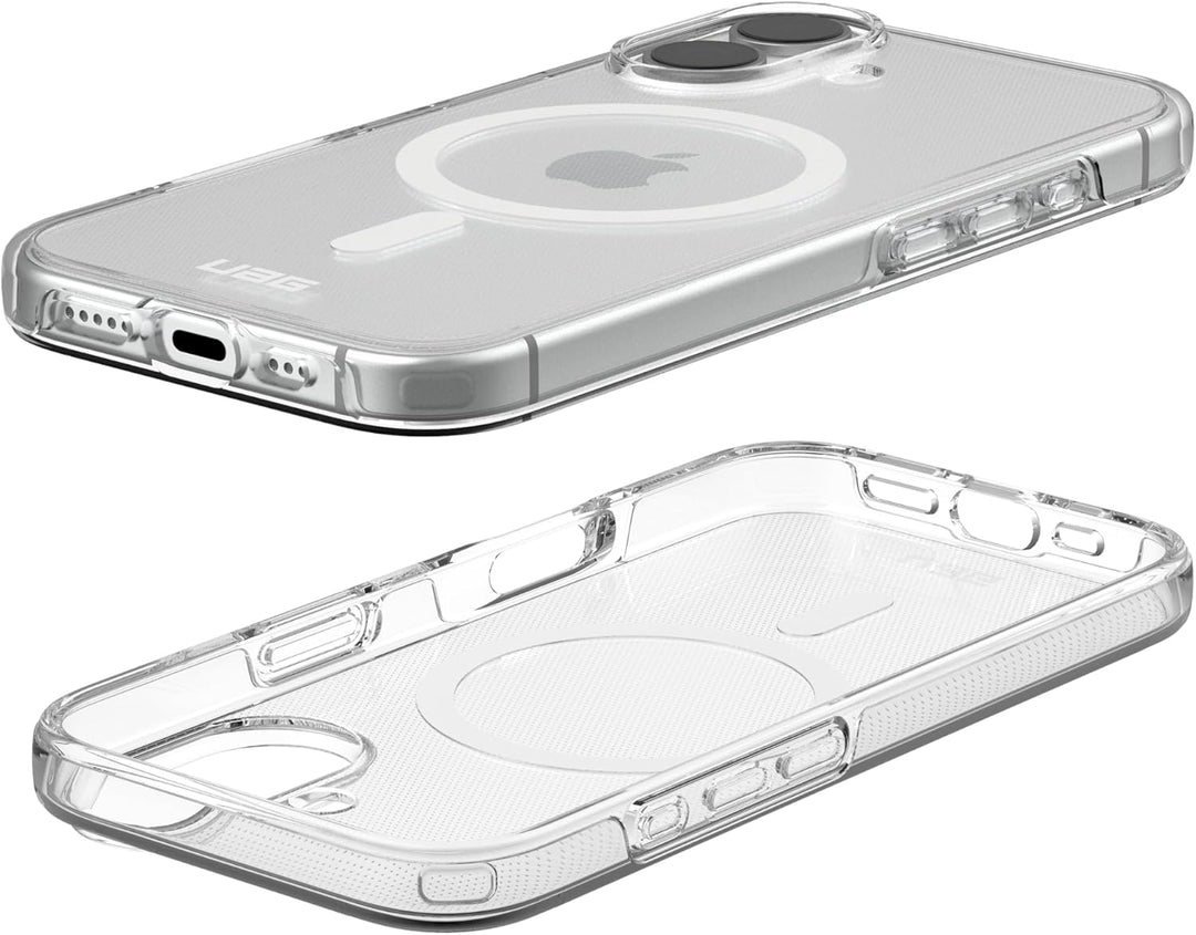 URBAN ARMOR GEAR Scout Clear Case kompatibel mit Apple iPhone 17 Hülle (Wireless Charging/Magnetisch