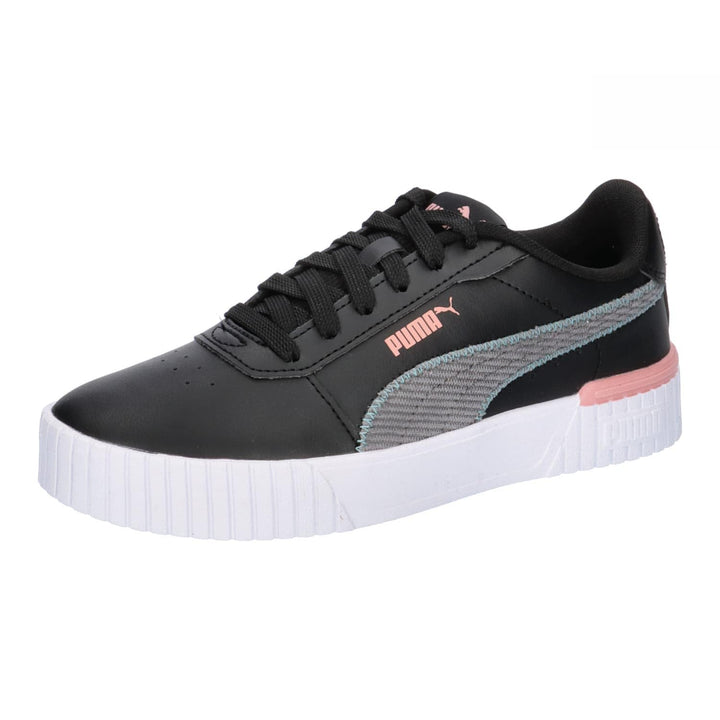 PUMA Mädchen Carina 2.0 Corduroy Jr Sneaker 37 EU Puma Black Cool Dark Grey Bold Blue Future Pink Pu