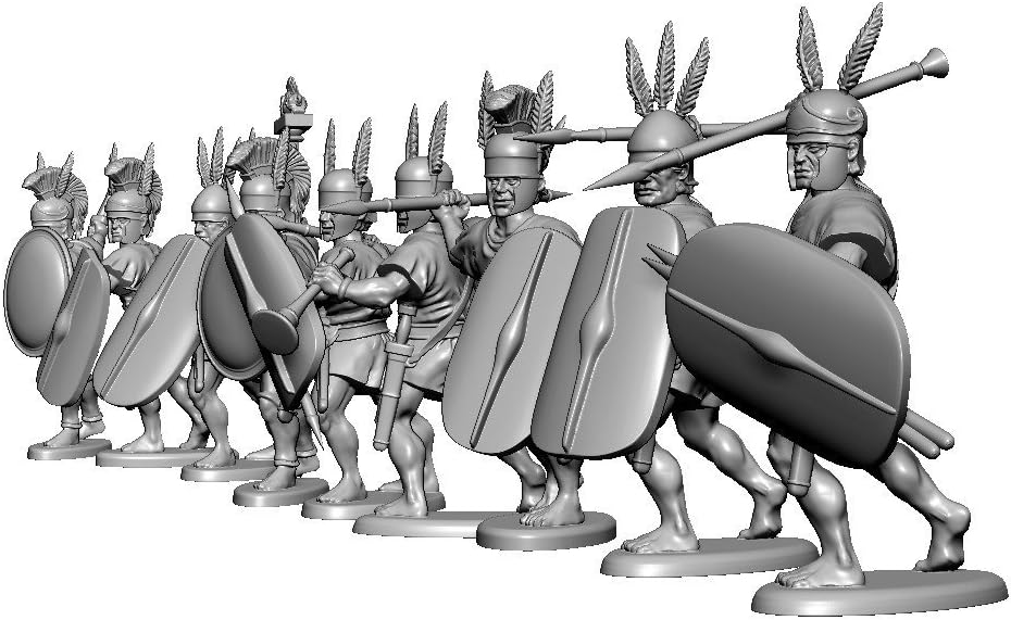 Victrix VXA015 - Antike gepanzerte Samniten - 24 Figuren Set - 28mm Plastikminiaturen - Krieger der
