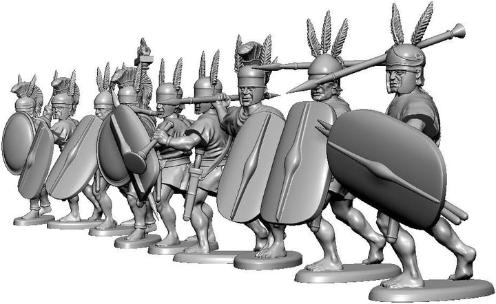 Victrix VXA015 - Antike gepanzerte Samniten - 24 Figuren Set - 28mm Plastikminiaturen - Krieger der