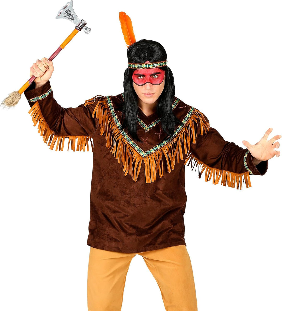 Widmann - Kostüm Indianer, Häuptling, Western, Faschingskostüme, Karneval, M