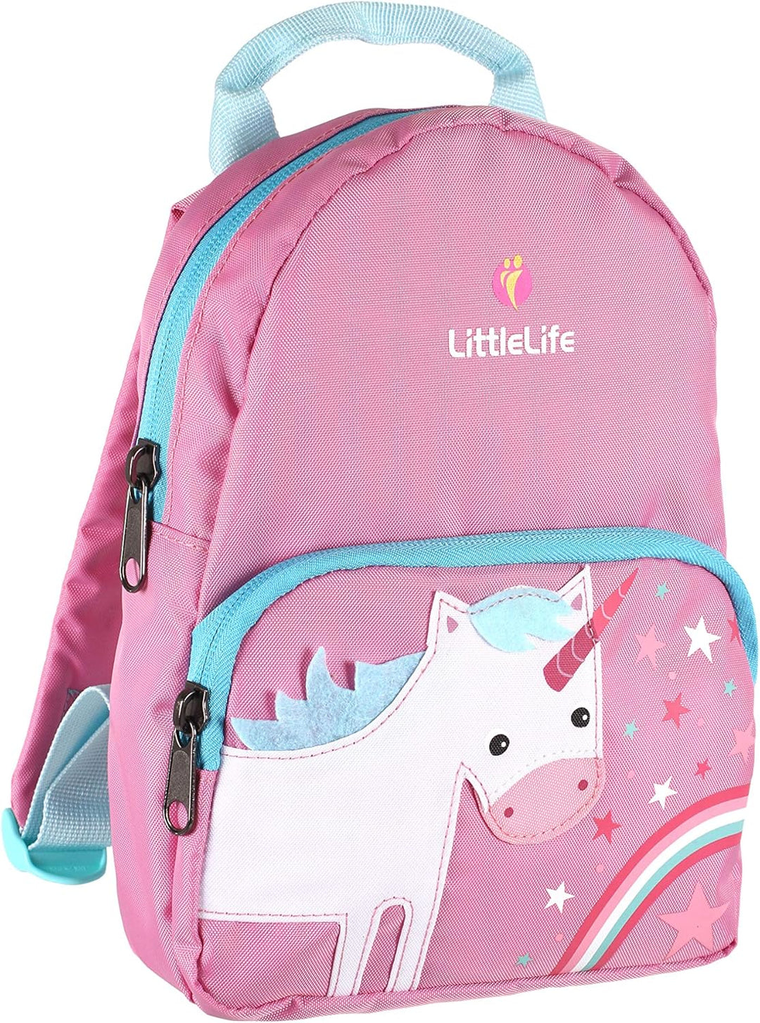 LittleLife Freundliche Gesichter Tier Kleinkind Rucksack mit Sicherheit Zügel Einhorn, Einhorn