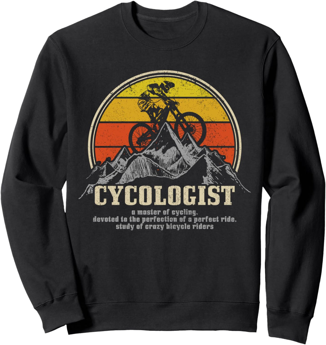 Mountainbike Cycologist MTB Lustig Mountainbiker Geschenk Sweatshirt