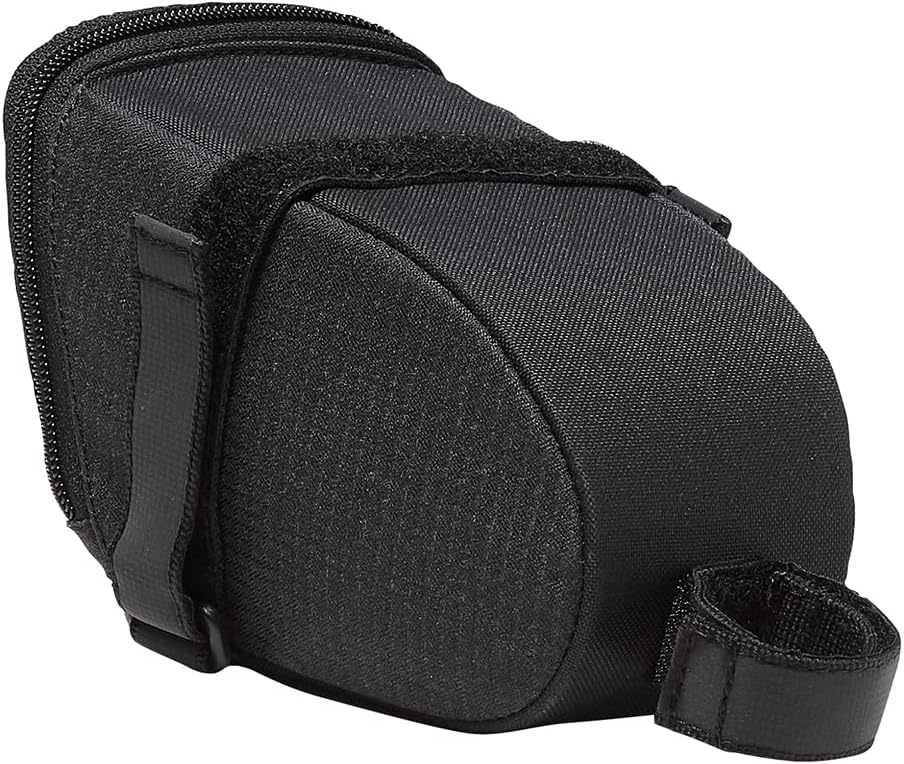VAUDE Race Light XL Luminum - Satteltasche Fahrrad - mit Klettbefestigung - reflektierend Schwarz, S
