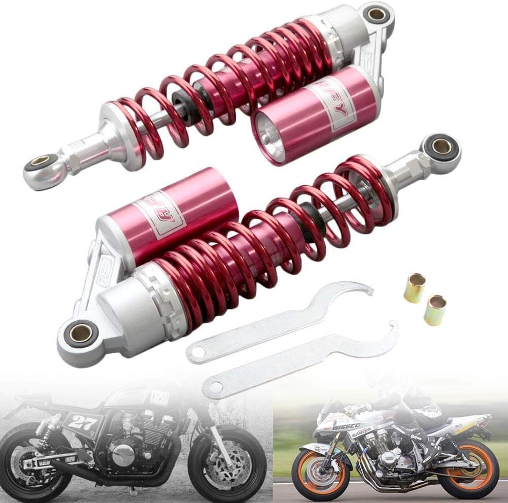 320mm 12.5 Zoll 7mm Feder Universal Motorrad Stossdämpfer Hinterradaufhängung ATV Quad Roller Dirt B